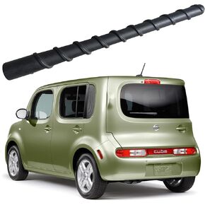 هوائي مطاطي حلزوني مرن مقاس 7 بوصة لسيارة Nissan Cube (2009-2014)، مقاوم لغسيل السيارة - استبدال سارية هوائي لفائف النحاس الداخلية