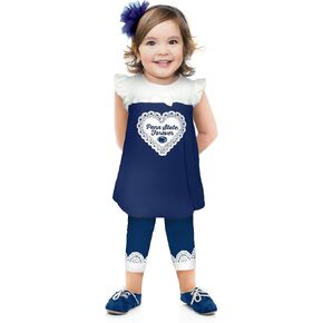 Infant Ruffle Sleeve and Leggings Set