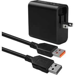 Futurebatt 65W Adapter Charger Cord for Lenovo Yoga 3 Pro 1370 13.3 Inch Ultrabook, Yoga 3 11" 1170, Yoga 3 14 1470, Yoga 700 11, Yoga 700 14, Yoga 900 IFI ISE, Yoga 900S 12ISK, Ideapad 700s, Miix 700
