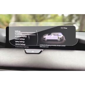 SXCY for 2024 Mazda CX-90/2025 CX-70 Accessories for 2024 Mazda CX90 2025 CX70 Touch Display Screen Protector 12.3 Inch[2PCS Nano Soft][With Hole]