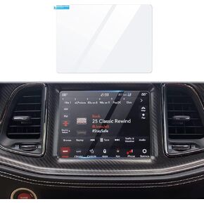 Autorder Screen Protector for 2015-2020 2021 2022 Dodge Challenger SRT 392 Tempered Glass 9H Navigation Touchscreen Protective Film(8.4-Inch)