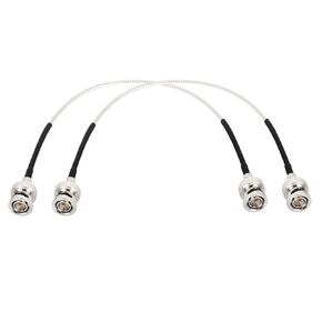 XRDS -RF 2PCS SDI Cable 1FT, HD-SDI BNC Male 75 Ohm RG179 Jumper Cables for BMCC Video Camera