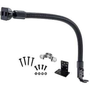 ARKON Replacement or Upgrade Car or Truck Seat Rail Floor Mounting Pedestal - Dual T Compatible Retail Black (GN088-L22-SBH)