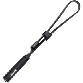 ABBREE SMA-Male Dual Band 144/430Mhz Foldable Tactical Antenna for Yaesu FT-70DR,FT-2DR/3DR,FT-270R Wouxun TYT MD-380 Two Way Radio in Kuwait