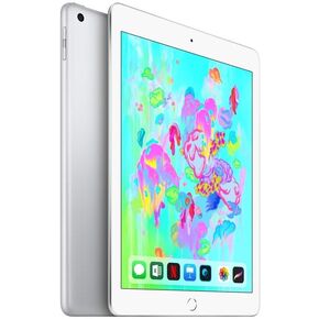 Apple iPad 9.7 inches (Early 2018) 32GB, WiFi + 4G LTE - Silver (Renewed)