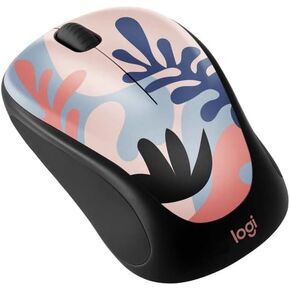 Logitech Compact Wireless Mouse, 2.4 GHz with USB Unifying Receiver, 1000 DPI Optical Tracking, 18-Month Life Battery, PC/Mac/Laptop/Chromebook, Coral Reef (Renewed)