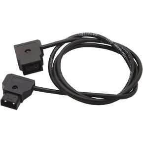 D-TAP DTAP 2 Pin Male to Female Adapter Extension Cable for LED Light V-Mount Anton Bauer Battery Dtap to Dtap Cable 1M