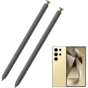 2 Pack Galaxy S24 Ultra S Pen Replacement for Samsung Galaxy S24 Ultra Stylus Pen withoutBluetooth,Galaxy S24 Ultra Replacement Pen for Samsung Galaxy S24 Ultra S Pen EJ-PS928BYEGUS(DarkGray)