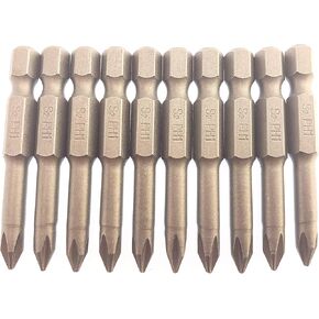 Silverhill Tools ABS10PH1PB Phillips PH1 Screwdriver Drill Power Bit 10 Pack