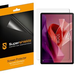 Supershieldz (3 Pack) Designed for Lenovo Tab P12 (12.7 inch) Screen Protector, High Definition Clear Shield (PET)