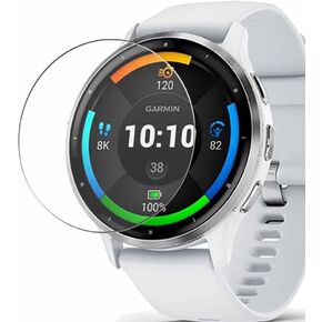 3 Pack Tempered Glass Screen Protector, compatible with GARMIN Venu 3s Protectors Guard