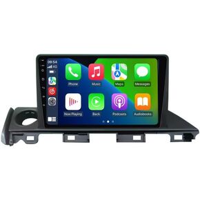 Android 13 Car Stereo Radio for Mazda 6 2016-2018, Biorunn 9 Inch GPS Wireless Wired Car-Play Android Auto IPS Touch Screen Navi WiFi FM RDS Head Unit 1GB RAM 32GB ROM