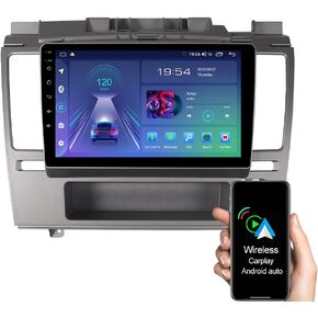 ASURE 9" Car Stereo Radio Upgrade for Nissan Versa 2007-2011,4Core 2G+32G Android System Car in-Dash Navigation GPS Unit with Wireless Carplay,Android Auto,1280x800 HD Touchscreen Multimedia Player