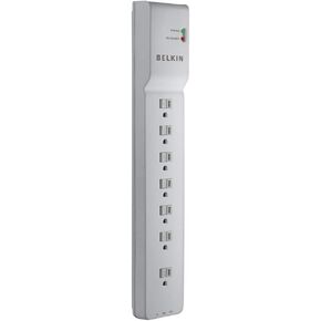 Belkin 7-Outlet Commercial Power Strip Surge Protector with 6ft Power Cord, 2160 Joules