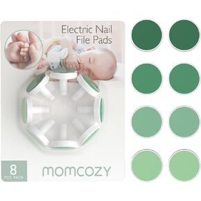 Momcozy Baby Nail Trimmer Replacement Pads, Electric Nail Trimmer Grinding Pads for Momcozy Electric Nail Trimmer Use Only, 8 Counts Replacement Pads in Kuwait