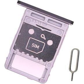 Replacement SIM Card Tray MicroSD Holder for Samsung Galaxy Tab S8+ Plus 12.4" SM-X808 X800 (Graphite/Black)