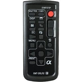 Universal Remote for Sony Interchangeable Lens Digital Camera NEX-5R NEX-6 NEX-5N NEX-5NK NEX-7 NEX-7K NEX-5A ILCA-99M2 ILCA-77M2 ILCA-77M2M ILCA-77M2Q SLT-A99 SLT-A99V SLT-A57 SLT-A57K