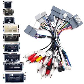 16pin Car Stereo Radio Power Retrofit Wiring Harness fits for Honda CRV CIVIC 2012 2013 2014 Fully compatible, regardless of High or Low configuration, support factory Amplifier, Camera, SWC, USB, AUX