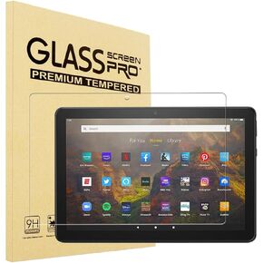 Tempered Glass Screen Protector for Amazon Fire HD 8 Tablet/Fire HD 8 Plus Tablet 8 inch Tablet(12th/10th Generation - 2022/2020 release), 2.5D, HD Clear, 9H Hardness, Case Friendly