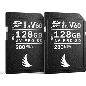 Angelbird - Match Pack for Canon - AV PRO SD V30-64 GB - SDXC UHS-I Memory Cards - up to 6K - for Everyday Photo and Video Shooting