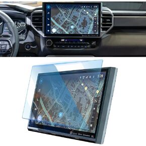14" Car Screen Protector for Toyota 2022-2024 Tundra& 2023-2024 Sequoia Accessories GPS Navigation 9H Hardness Tempered Glass - HD Clear