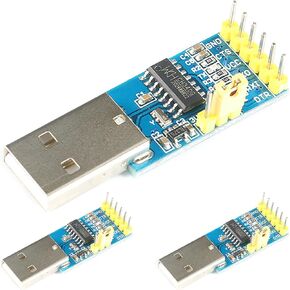 3pcs USB to TTL USB-C to Serial Module CH340G Module with Communication STC ISP Microcontroller Download Pro Mini Adapter