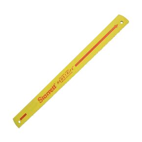 Starrett Redstripe Solid High Speed Steel Power Hacksaw Blade, 0.100 Inch Thick, 6 TPI, 24 Inch Length x 2 Inch Width - RS600-6