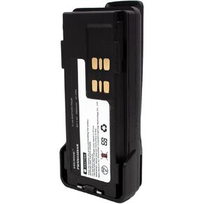 3000mAh Replacement Battery for Motorola PMNN4491C PMNN4491A PMNN4493A PMNN4409AR XPR6550 XPR3550 XPR3300e Radio 7.4V Rechargeable lithium ion Battery with Belt Clip