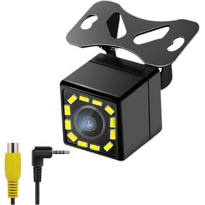 2.5mm Jack interface Backup Camera AV-in Port Dash Cam Rear Camera，6 Meters 4Pin to 2.5mm Male Plug，Waterproof Rearview Camara de Reversa de Auto