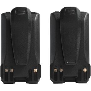 2 Pack BP265 BP-265 Li-ion Battery 2600mAh for Radio IC-F3004 F3101D F3103D F4101D F4103D IC-F3001 IC-F4001 IC-F3002 IC-F4002 IC-F3003 IC-F4003 IC-T70A IC-T70E IC-V80 IC-V80E Walkie Talkie