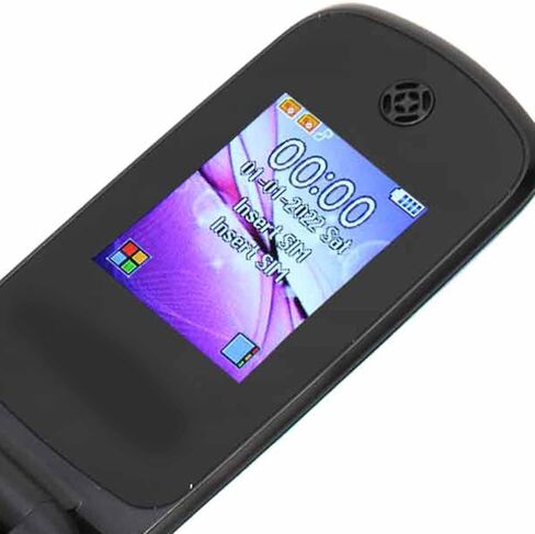 Flip Mobile Phone Unlocked, Flip Cell Phone for Seniors, GSM Unlocked Senior Flip Cell Phone with Big Button, Unlocked Flip Phone, BT, Dual SIM, Gifts (US) in Saudi Arabia