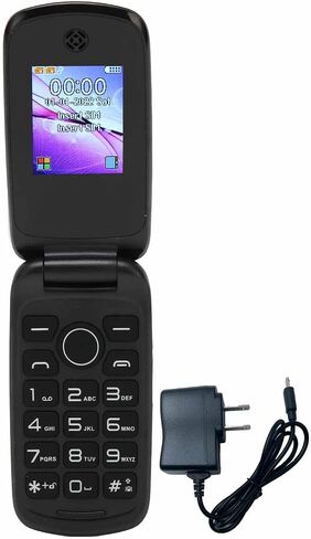 Flip Mobile Phone Unlocked, Flip Cell Phone for Seniors, GSM Unlocked Senior Flip Cell Phone with Big Button, Unlocked Flip Phone, BT, Dual SIM, Gifts (US) in Saudi Arabia