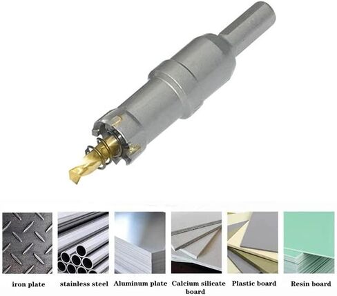 20 مم TCT هول المنشار القاطع لقم الثقب، قاطع ثقب كربيد التنجستن، لقمة ثقب أداة سبيكة معدنية شديدة التحمل، صلابة عالية، للحديد والفولاذ المقاوم للصدأ والنحاس in Kuwait