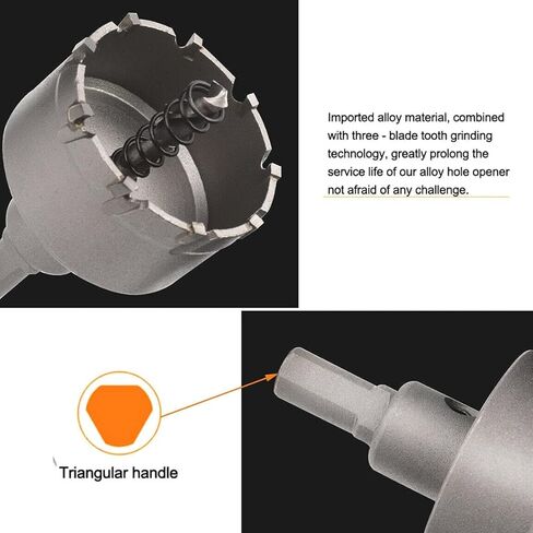 20 مم TCT هول المنشار القاطع لقم الثقب، قاطع ثقب كربيد التنجستن، لقمة ثقب أداة سبيكة معدنية شديدة التحمل، صلابة عالية، للحديد والفولاذ المقاوم للصدأ والنحاس in Kuwait
