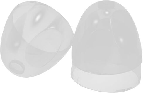 3 Pcs Baby Bottle Accessories Milk Replacement Baby Bottle Caps Transparent Baby Bottle Caps Clear Baby Bottle Lids Feeding Bottle Plastic Dust Cover in Saudi Arabia