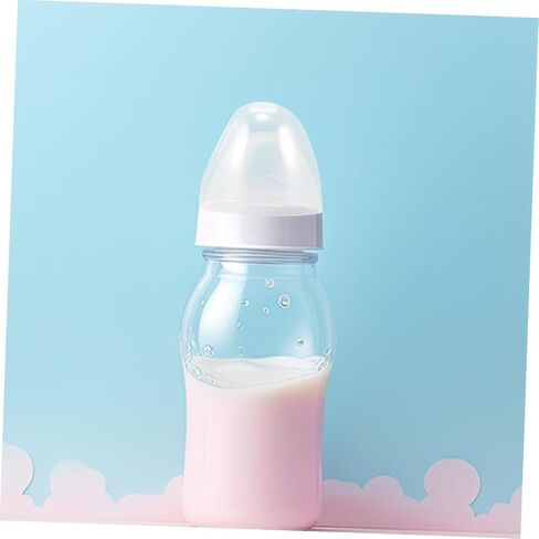 3 Pcs Baby Bottle Accessories Milk Replacement Baby Bottle Caps Transparent Baby Bottle Caps Clear Baby Bottle Lids Feeding Bottle Plastic Dust Cover in Saudi Arabia
