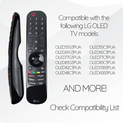 Original MR23GA Magic Remote for LG OLED Evo Smart TVs Z3 G3 C3 B3 Series with Voice Control and Pointer Function in Kuwait