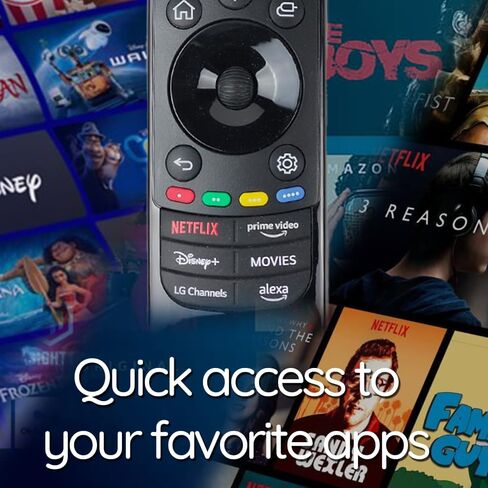 Original MR23GA Magic Remote for LG OLED Evo Smart TVs Z3 G3 C3 B3 Series with Voice Control and Pointer Function in Kuwait