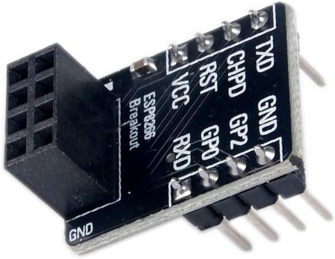 ESP8266 ESP-01 ESP-01S Breakout Board Breadboard Adapter PCB for Serial Wifi Transceiver Network in Saudi Arabia