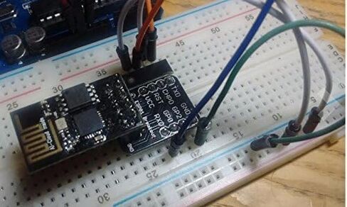 ESP8266 ESP-01 ESP-01S Breakout Board Breadboard Adapter PCB for Serial Wifi Transceiver Network in Saudi Arabia