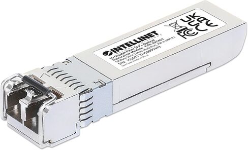 Intellinet 10GBase-LR SFP+ to LC Single-Mode Mini GBIC Module 10G Fiber Transceiver - Cisco SFP-10G-LR Compatible - Wavelength 1310 nm - Hot Plugging - Up to 6.2 mi. – 507479-SGL in Saudi Arabia