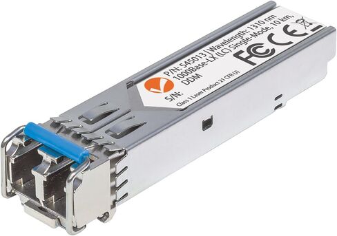 Intellinet 10GBase-LR SFP+ to LC Single-Mode Mini GBIC Module 10G Fiber Transceiver - Cisco SFP-10G-LR Compatible - Wavelength 1310 nm - Hot Plugging - Up to 6.2 mi. – 507479-SGL in Saudi Arabia