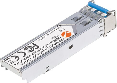 Intellinet 10GBase-LR SFP+ to LC Single-Mode Mini GBIC Module 10G Fiber Transceiver - Cisco SFP-10G-LR Compatible - Wavelength 1310 nm - Hot Plugging - Up to 6.2 mi. – 507479-SGL in Saudi Arabia