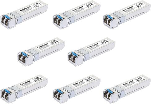Intellinet 10GBase-LR SFP+ to LC Single-Mode Mini GBIC Module 10G Fiber Transceiver - Cisco SFP-10G-LR Compatible - Wavelength 1310 nm - Hot Plugging - Up to 6.2 mi. – 507479-SGL in Saudi Arabia