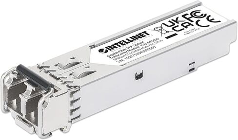 Intellinet 10GBase-LR SFP+ to LC Single-Mode Mini GBIC Module 10G Fiber Transceiver - Cisco SFP-10G-LR Compatible - Wavelength 1310 nm - Hot Plugging - Up to 6.2 mi. – 507479-SGL in Saudi Arabia