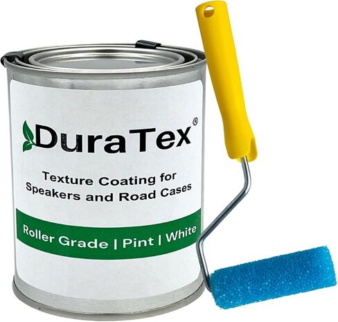 مجموعة أدوات طلاء خزانة مكبر الصوت DuraTex® | طلاء نسيجي لخزائن السماعات، وحالات الطرق، والمعادن والأثاث | تطبيق الرول | لمسة نهائية مائية | خزانة مكبر الصوت الاحترافية in Saudi Arabia