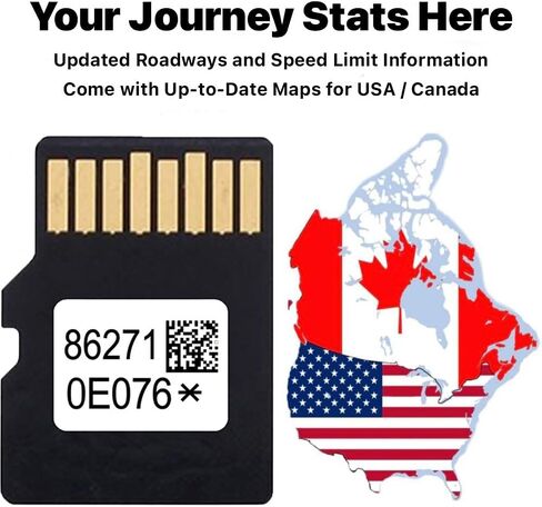 أحدث بطاقة SD للملاحة من Toyota لعام 2024 0E076، أداء احترافي، ترقية بيانات خريطة GPS الخاصة بك للولايات المتحدة الأمريكية/كندا، تناسب RAV4/Camry/Highlander/Corolla/Tacoma/Avalon، إلخ in Kuwait