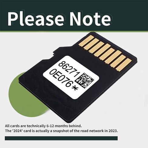 أحدث بطاقة SD للملاحة من Toyota لعام 2024 0E076، أداء احترافي، ترقية بيانات خريطة GPS الخاصة بك للولايات المتحدة الأمريكية/كندا، تناسب RAV4/Camry/Highlander/Corolla/Tacoma/Avalon، إلخ in Kuwait