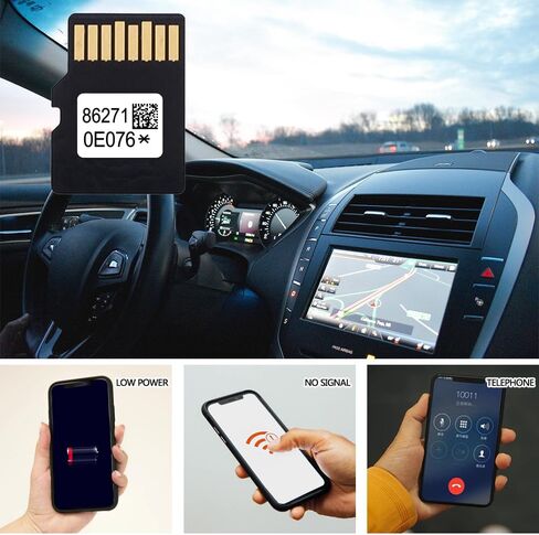 أحدث بطاقة SD للملاحة من Toyota لعام 2024 0E076، أداء احترافي، ترقية بيانات خريطة GPS الخاصة بك للولايات المتحدة الأمريكية/كندا، تناسب RAV4/Camry/Highlander/Corolla/Tacoma/Avalon، إلخ in Kuwait