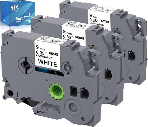 Weemay Compatible 3 Pack TZe-541 Replacement for Brother P-Touch Label Tape 18mm 0.7 Black on Blue 3/4 TZe TZ Tape TZ-541 TZ541 TZe541 for PT-D400AD PT-D610BT PT-D600 PT-D410 Printer, 0.7" x 26.2' in Kuwait